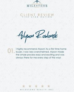 Alyson Roslonek Review