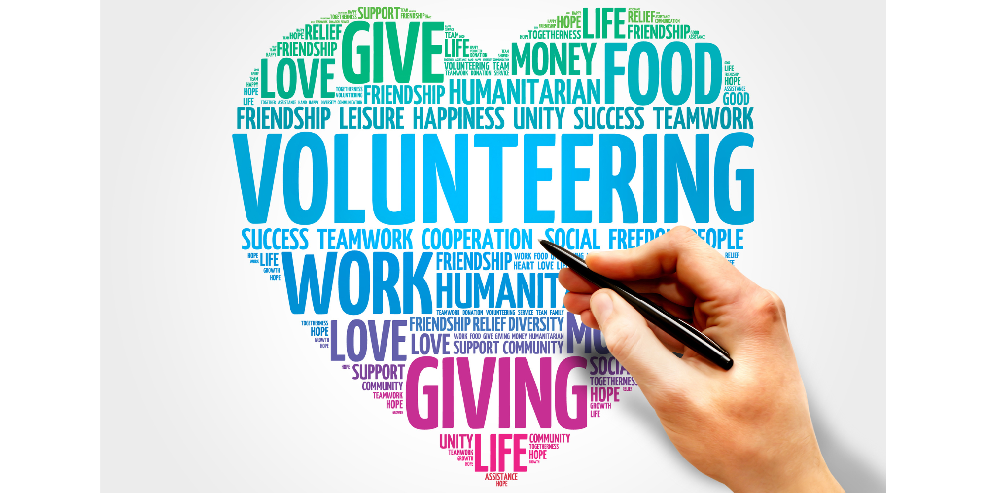 Volunteering to help others